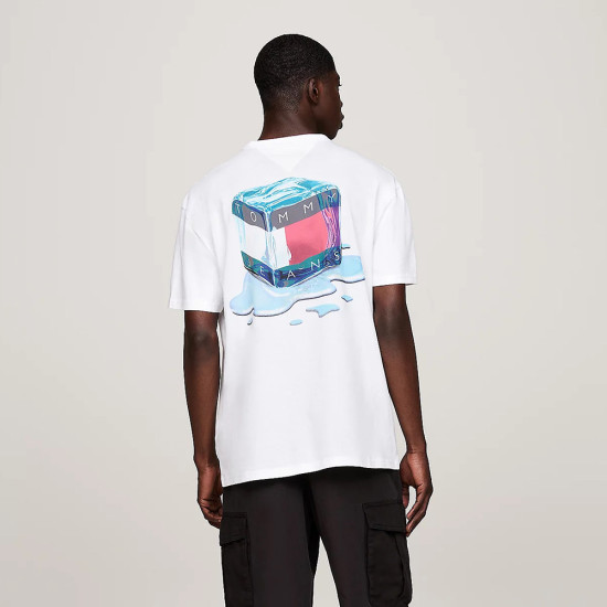 Tommy Hilfiger Ανδρική κοντομάνικη μπλούζα Logo Crew Neck T-Shirt